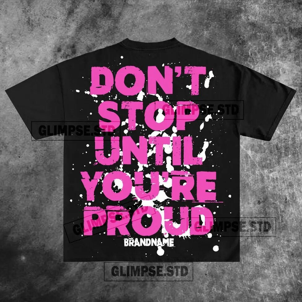 Y2K Punk Gothic Streetwear Graphic Unisex Oversized Cotton Tee