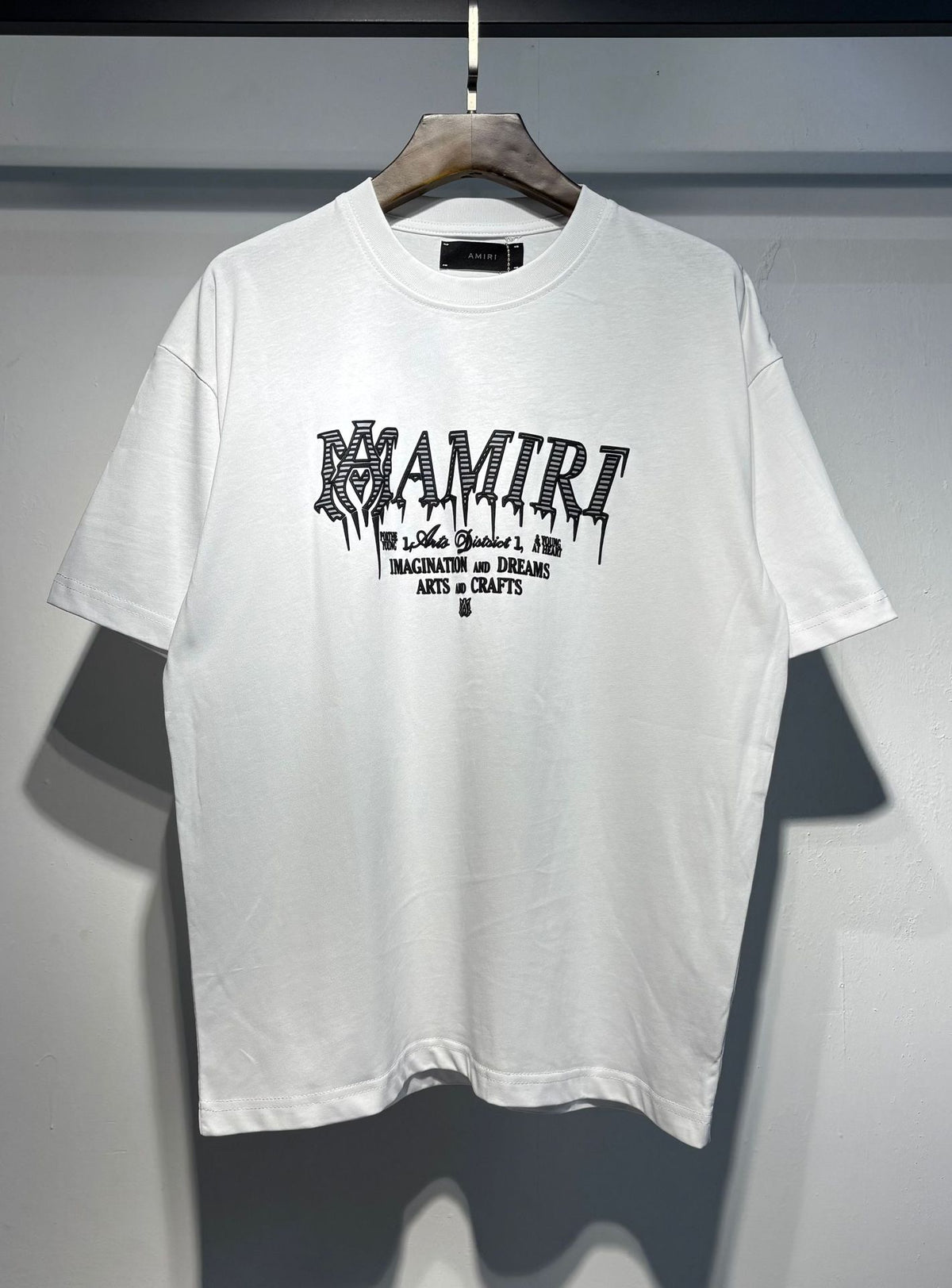 Amiri Multi‑Vintage Graphic Oversized Short Sleeve Tee Multi‑Style