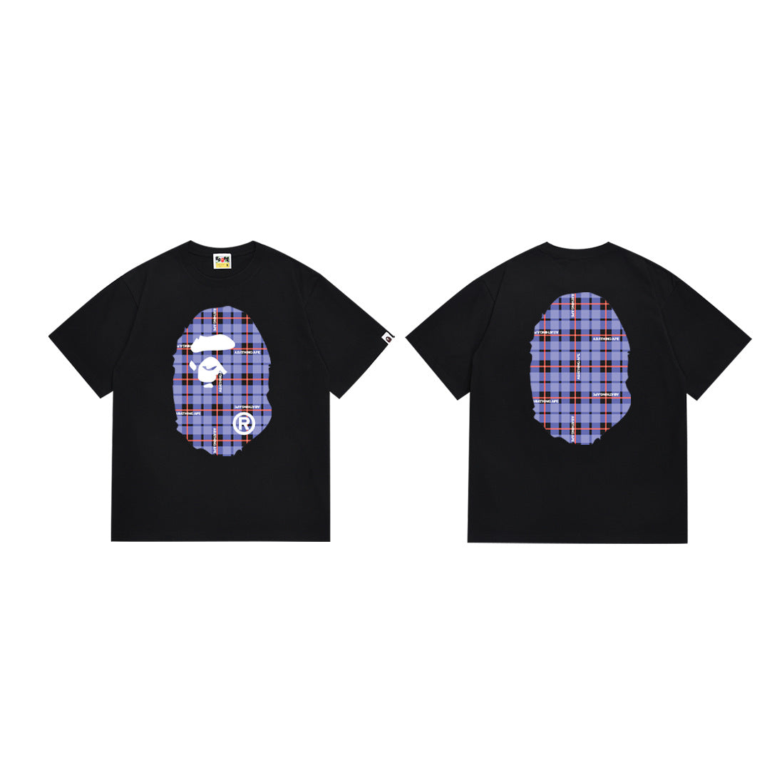 Bape Camo Ape Head Graphic Oversized Tee Streetwear Unisex