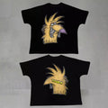 Touch Studios Y2K Double Sided Cartoon Oversized Vintage Cotton Tee