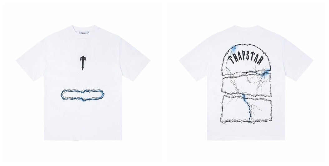 Trapstar Multi‑Graphic Print Oversized Tee Streetwear Unisex