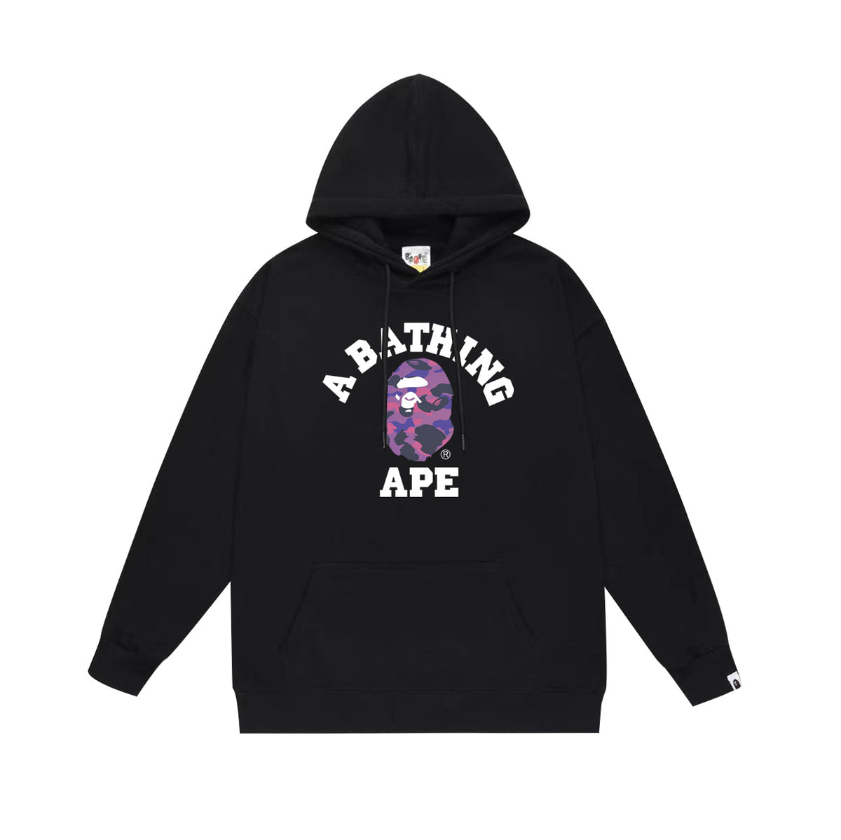BAPE Hoodie Multi Camo Ape Head Print Street Fleece Pullover