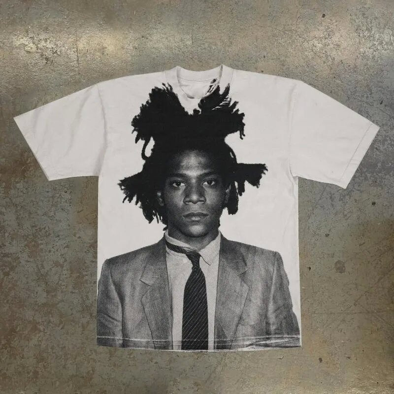 Y2K Punk Vintage Rap Graphic Unisex Oversized Streetwear Baumwoll T-Shirt