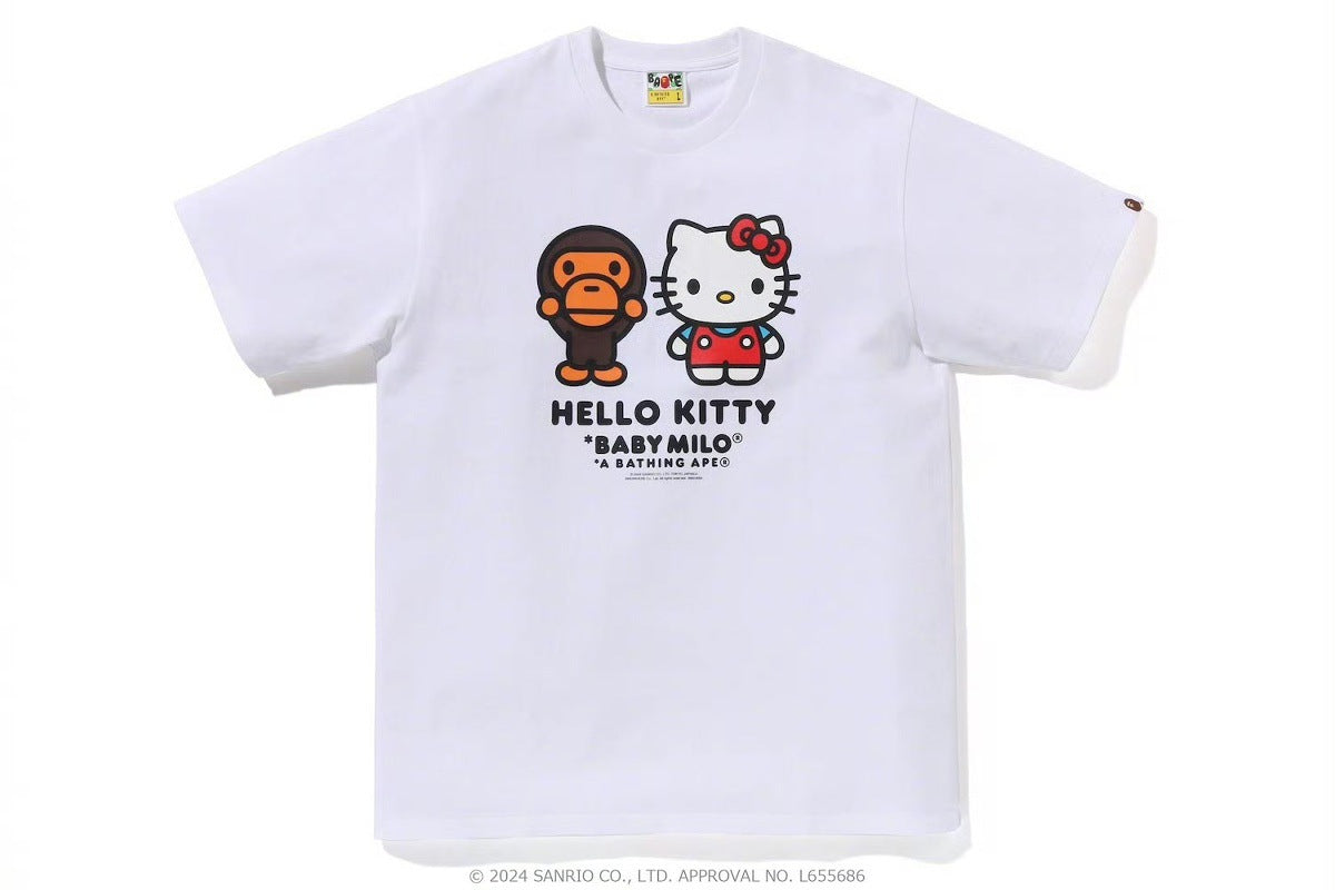 BAPE Baby Milo x Sanrio Characters Graphic T-Shirt Unisex