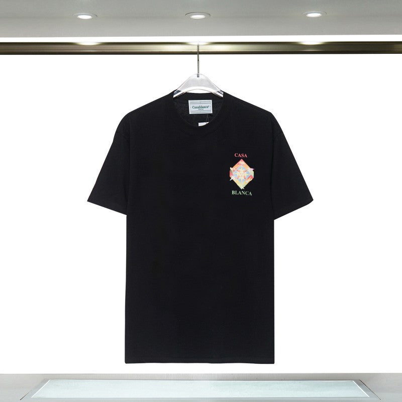 Casablanca Casa Letter Arch Graphic Short Sleeve Tee Streetwear Unisex