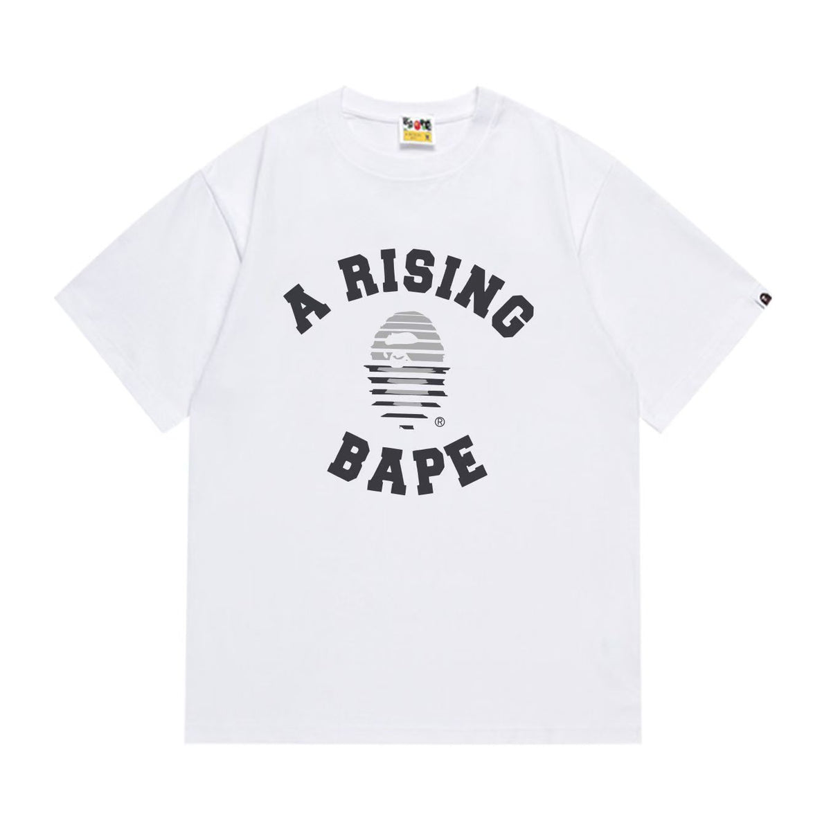 BAPE Ape Head Graphic Print Loose Unisex Streetwear T-Shirt