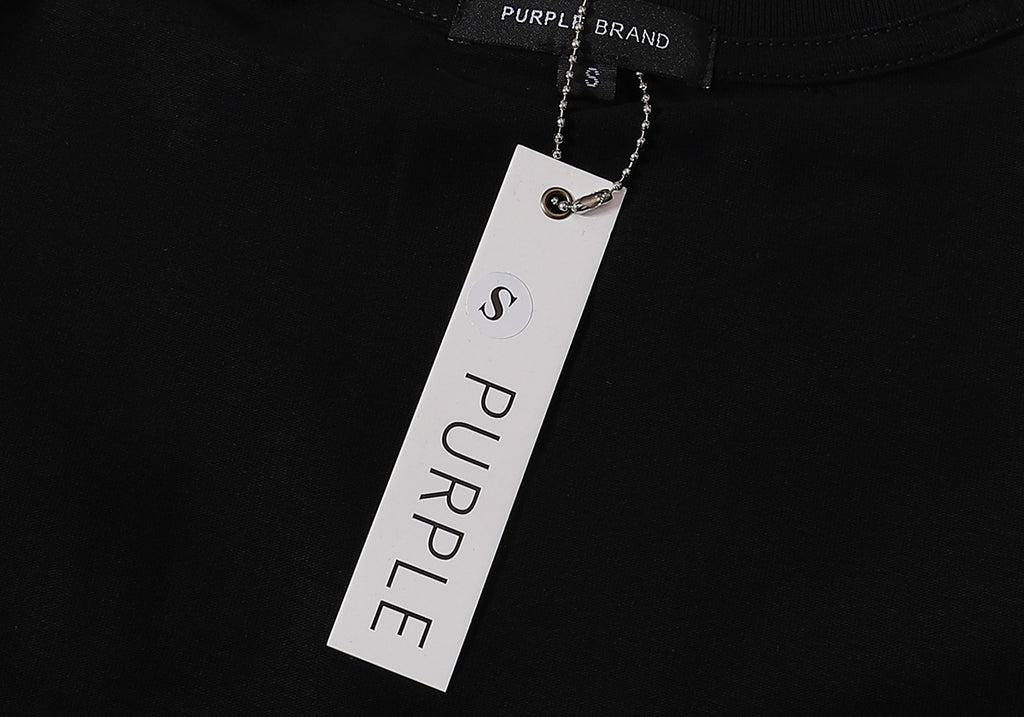 Purple Brand Graphic Tee Loose Unisex Vintage Streetwear T-Shirt