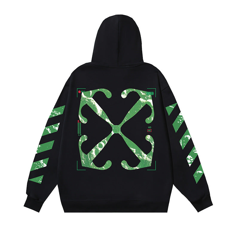 OFF-WHITE Caravaggio Angel Hoodie Heavyweight Streetwear Unisex