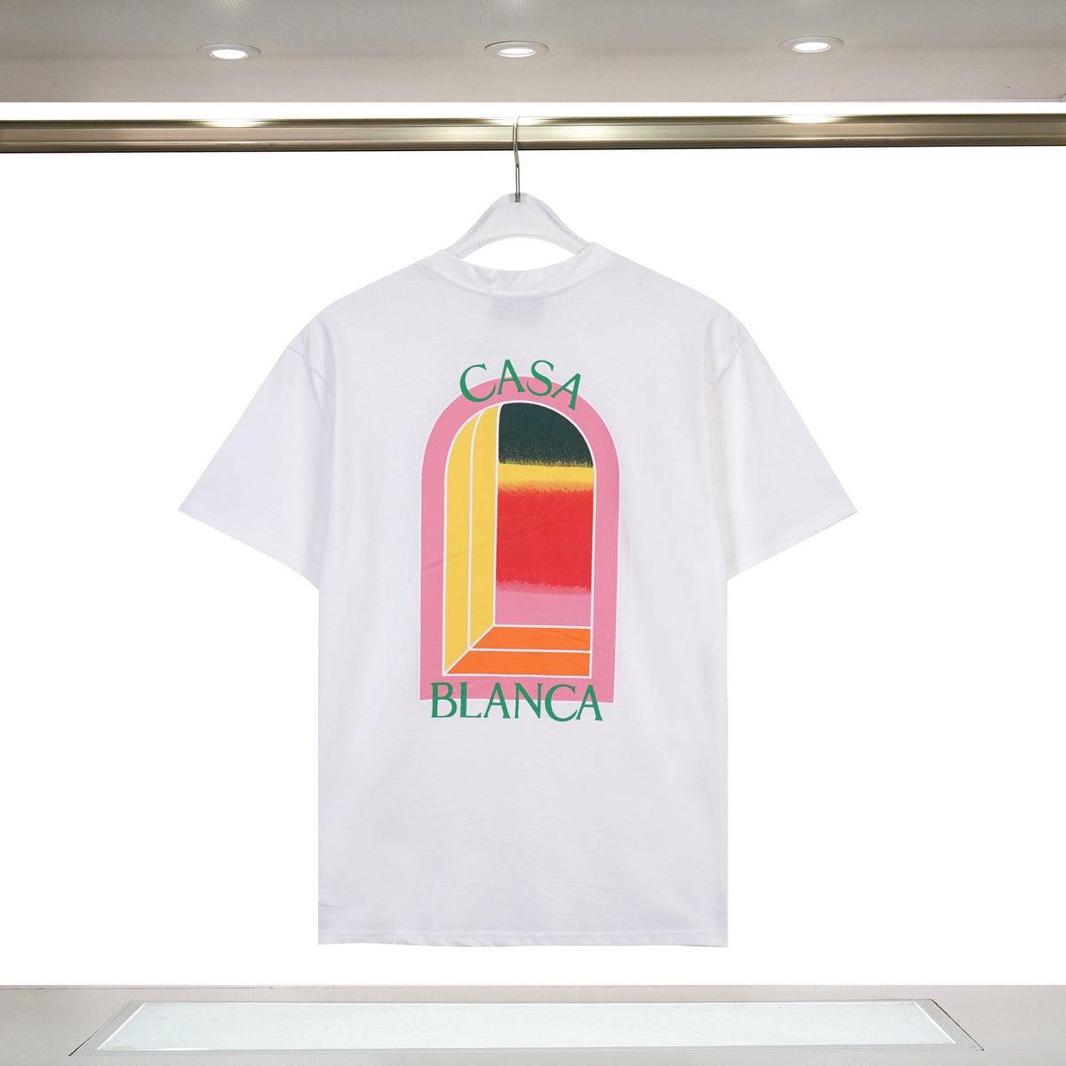Casablanca Art Print Loose Unisex Short Sleeve Graphic T-Shirt