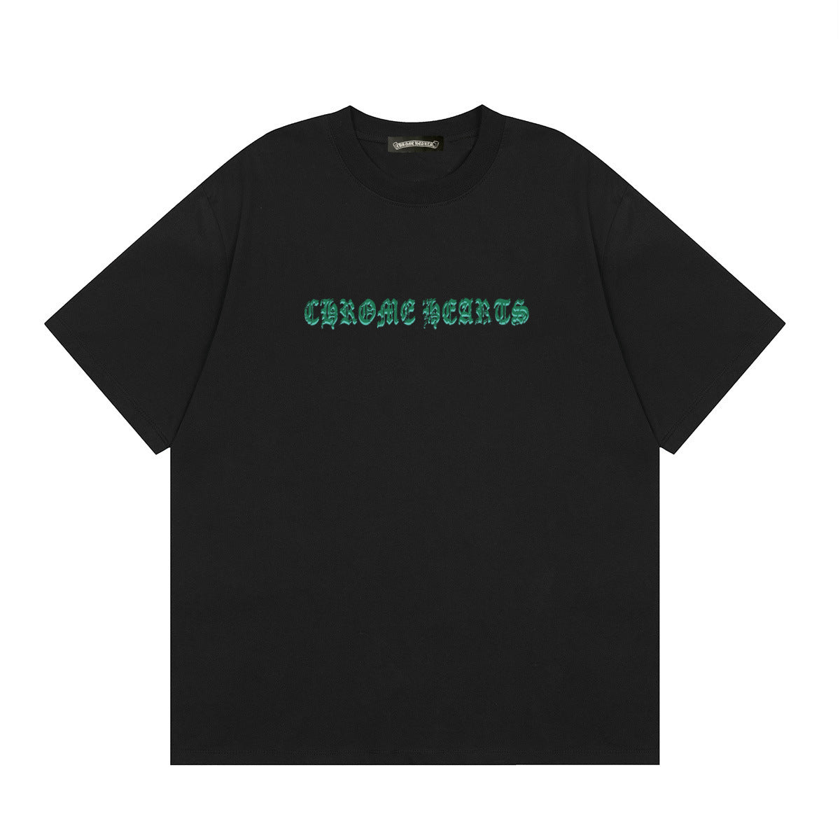 Chrome Hearts Multi‑Cross Horseshoe Graphic Oversized Tee Streetwear