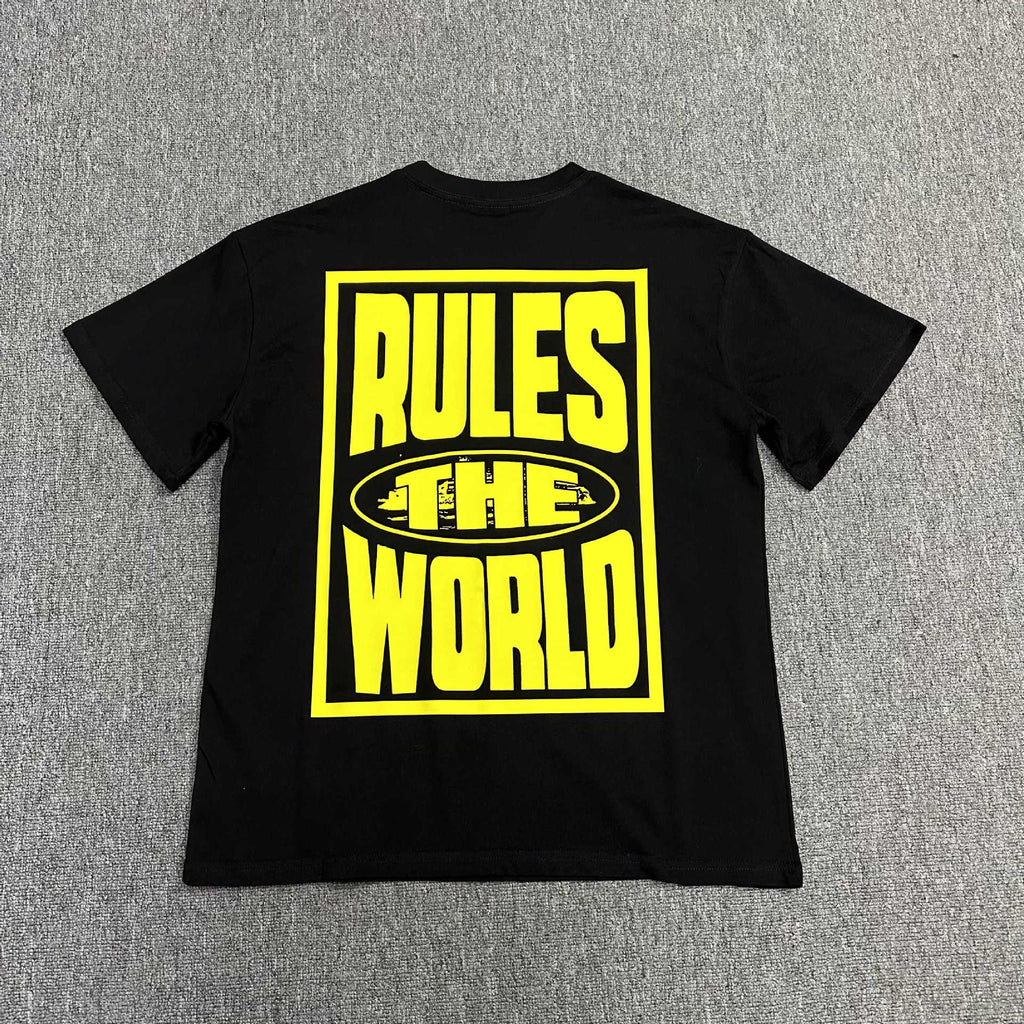 Corteiz Multi‑Graphic Print Crew Neck Short Sleeve T‑Shirt Unisex