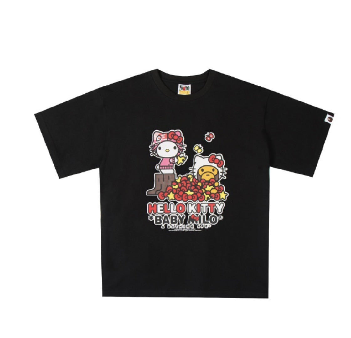 BAPE Baby Milo x Sanrio Characters Graphic T-Shirt Unisex