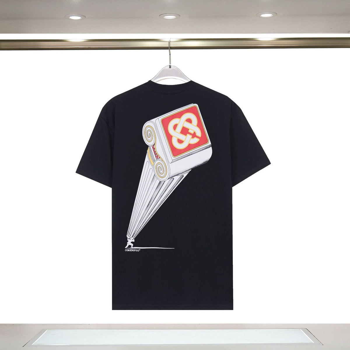 Casablanca Art Print Loose Unisex Short Sleeve Graphic T-Shirt