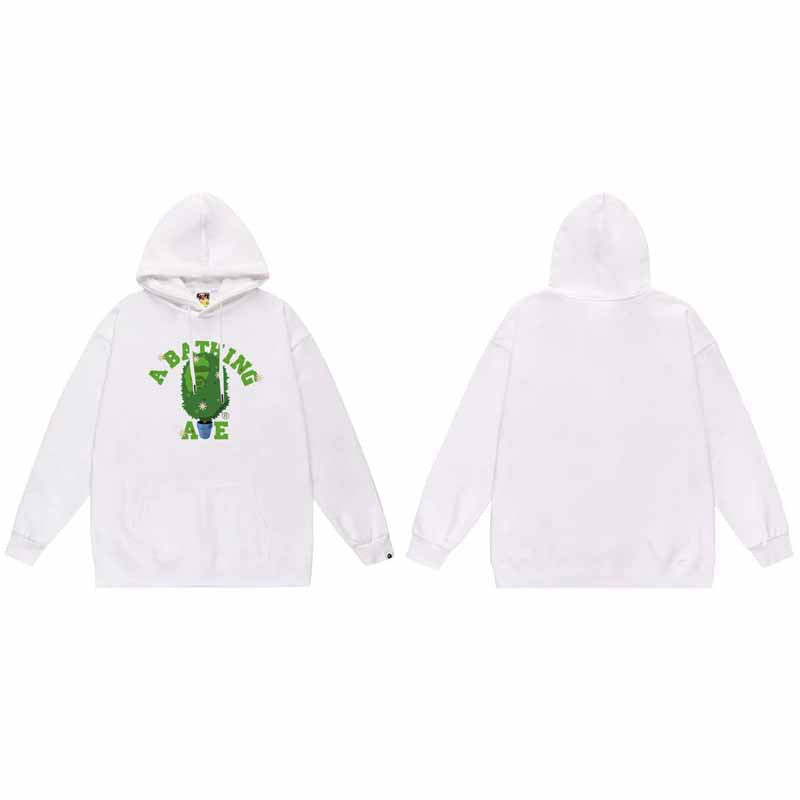 BAPE Hoodie Baby Milo Ape Head Multi Graphic Street Fleece Pullover