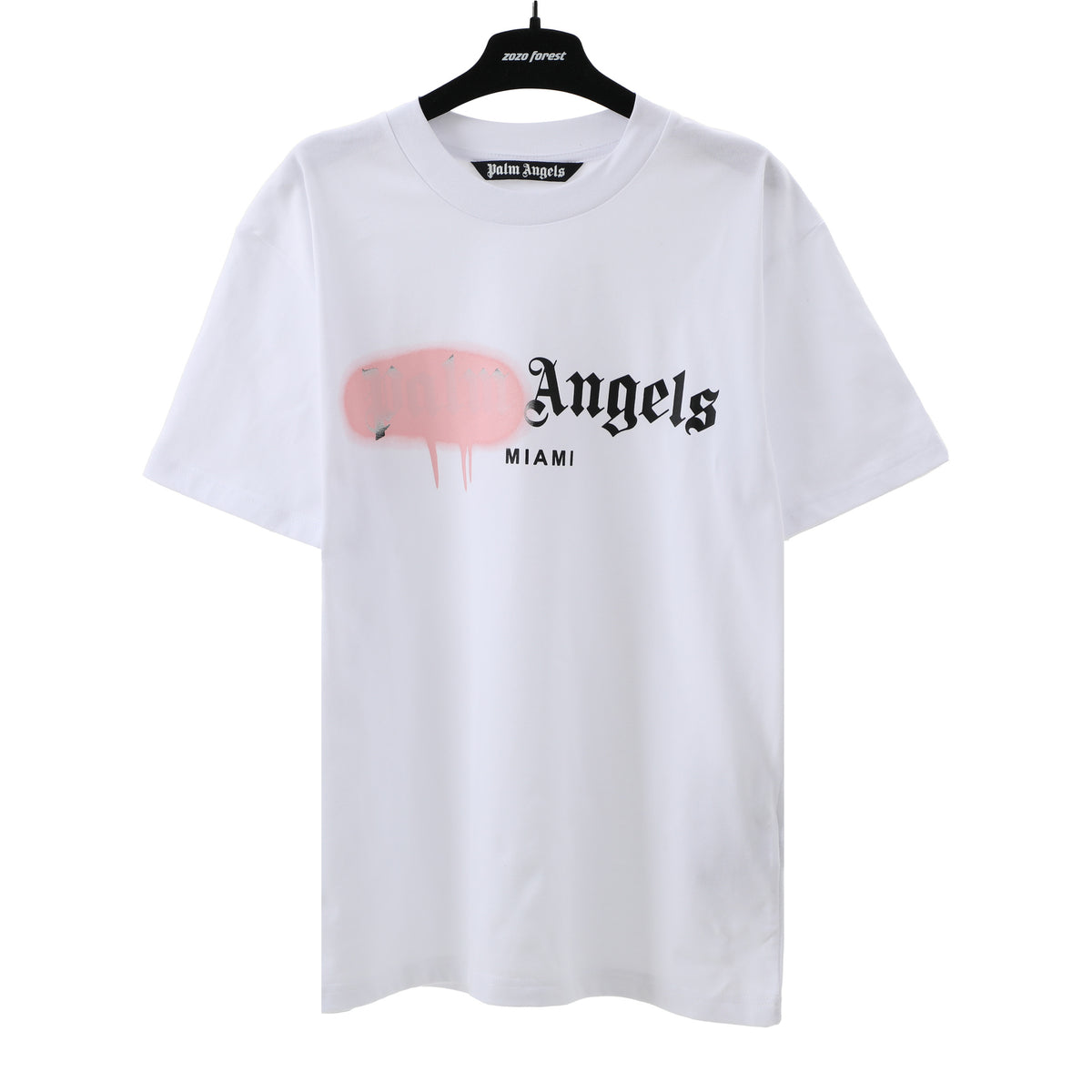 Palm Angels Teddy Bear Graphic Tee Loose Unisex Streetwear T-Shirt