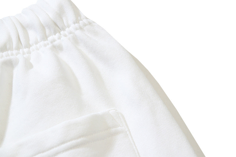 Off White Hand Letter Graphic Casual Shorts Unisex
