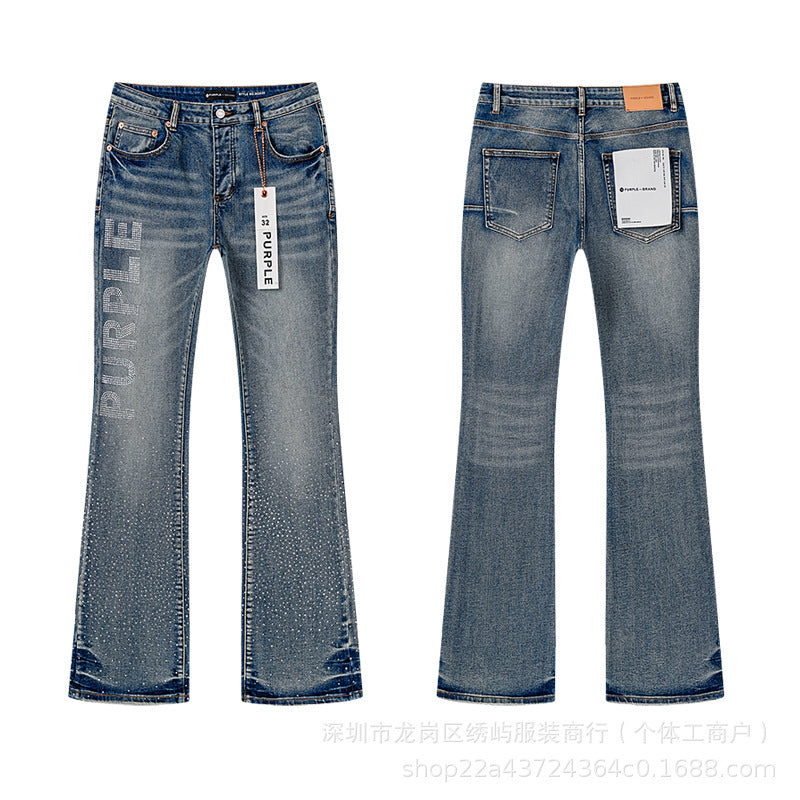 Purple Brand American Street Casual Denim Jeans Unisex