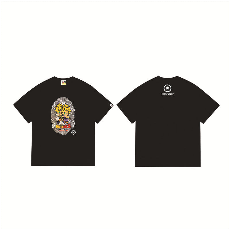 Bape Sakura Floral Graphic Oversized Tee Streetwear Unisex