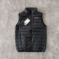 Montbell Plasma Down Vest Stand Collar Zip Ultralight Warm Gilet