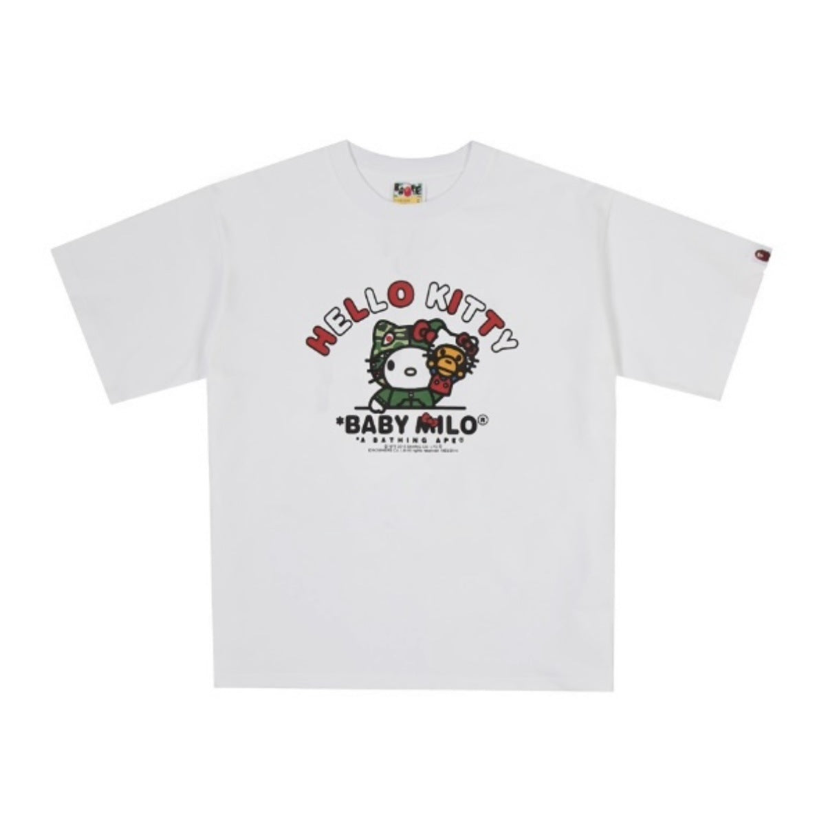 BAPE Baby Milo x Sanrio Characters Graphic T-Shirt Unisex