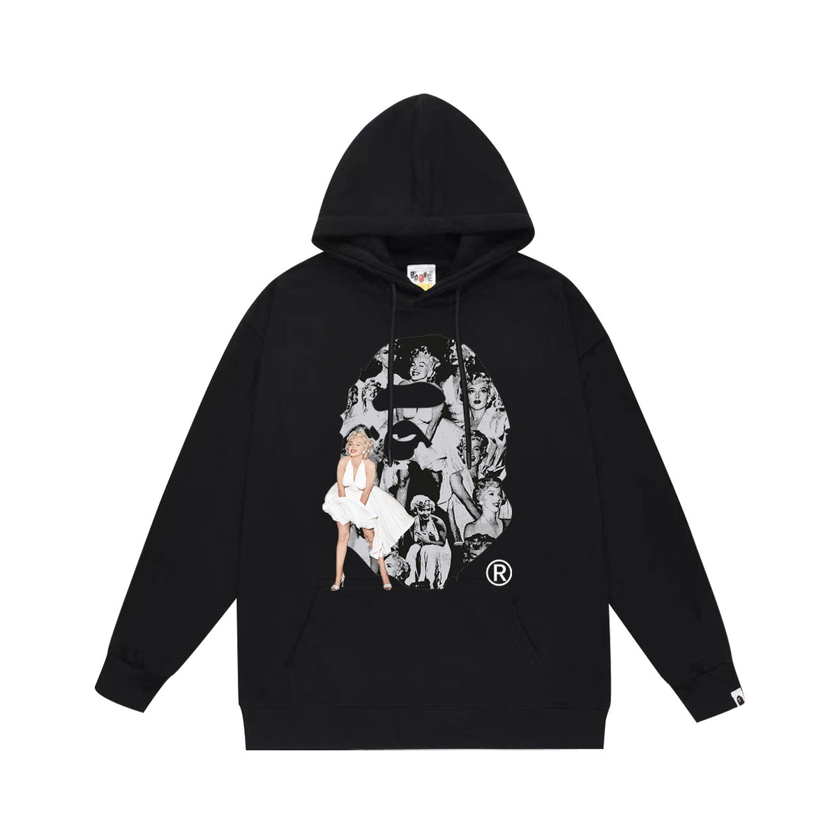 Bape Desert Camo Multi‑Print Ape Head Oversized Hoodie Streetwear