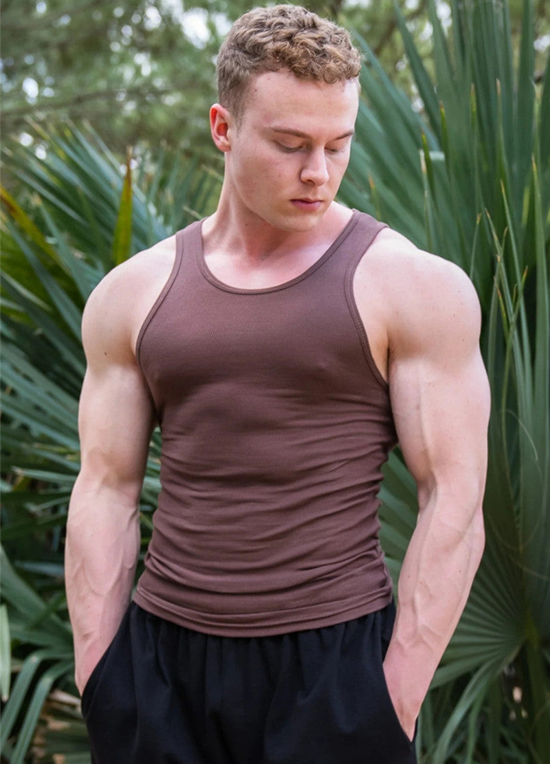 YOUNGLA 340 Wife Lovers Ribbed vest