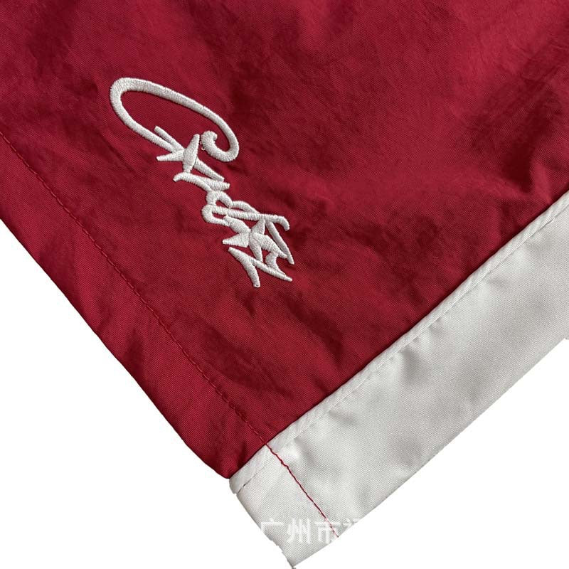 Corteiz Alcatraz Italian-Style Drawstring Nylon Shorts