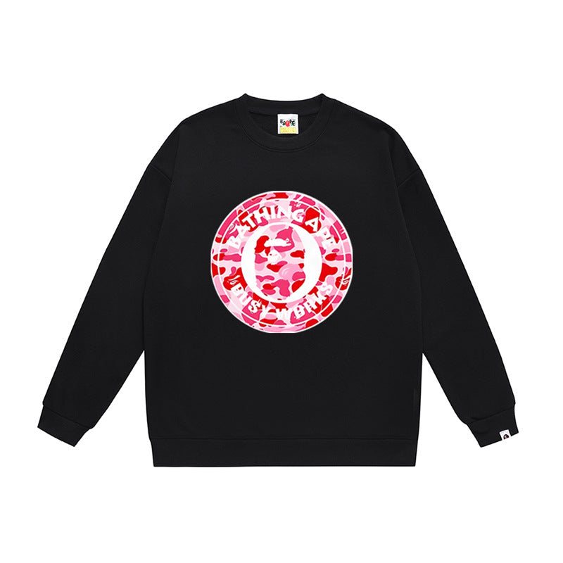 BAPE Ape Head Crewneck Sweatshirt Multi Print Streetwear Pullover