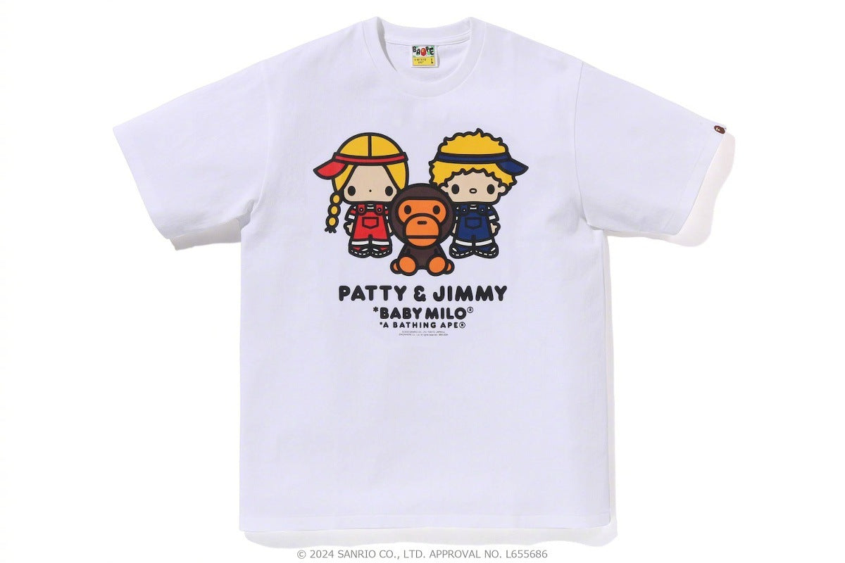BAPE Baby Milo x Sanrio Characters Graphic T-Shirt Unisex