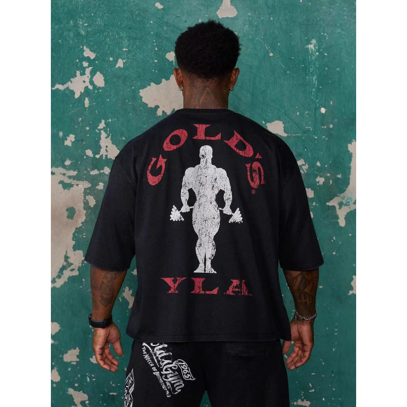 YOUNGLA 4002 Golds Gym New Age Tees