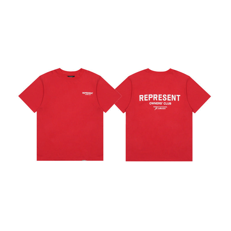 Represent Shark Washed Graphic Oversized Tee Streetwear Unisex