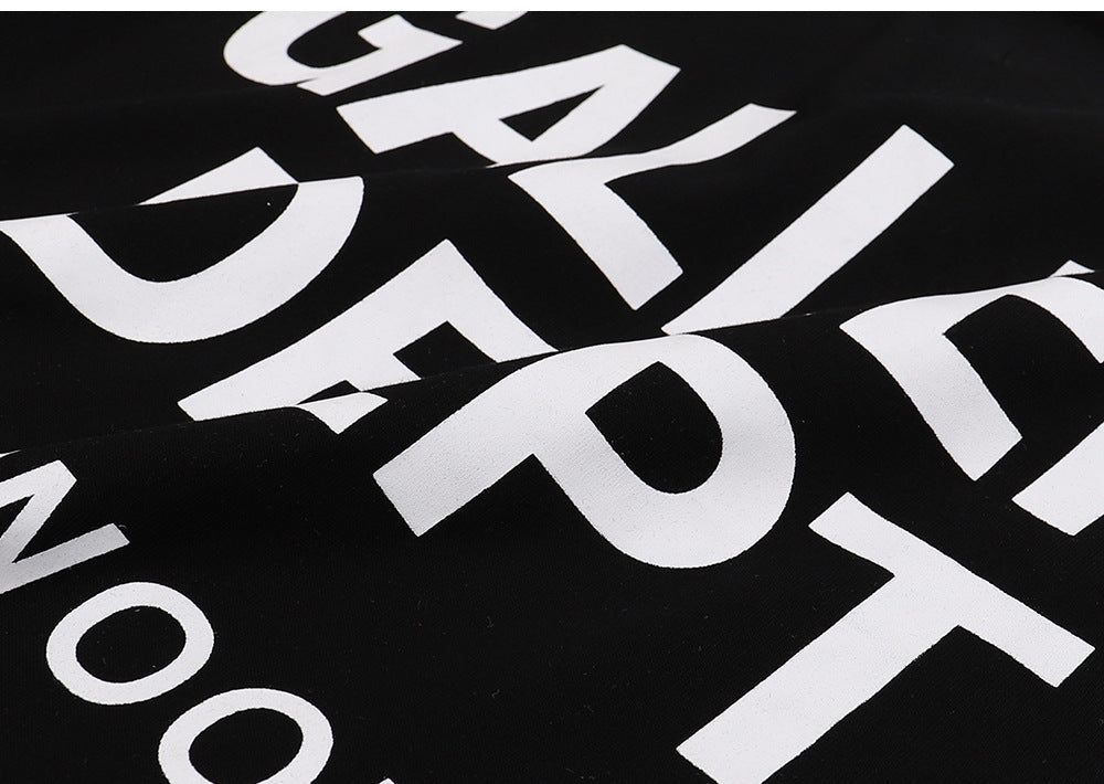Gallery Dept Letter Graphic Short Sleeve Tee Streetwear Unisex