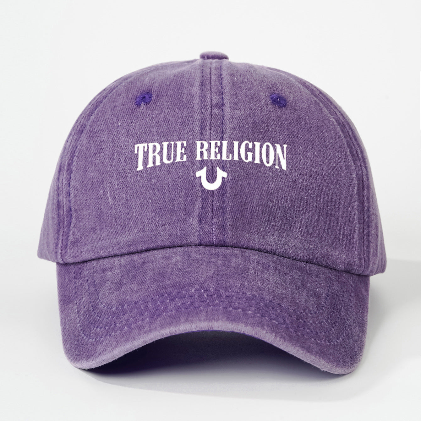 Vintage Washed True Religion Horseshoe Dad Hat