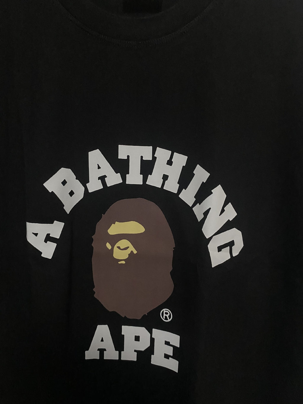BAPE Ape Head Print Loose Unisex Streetwear T-Shirt