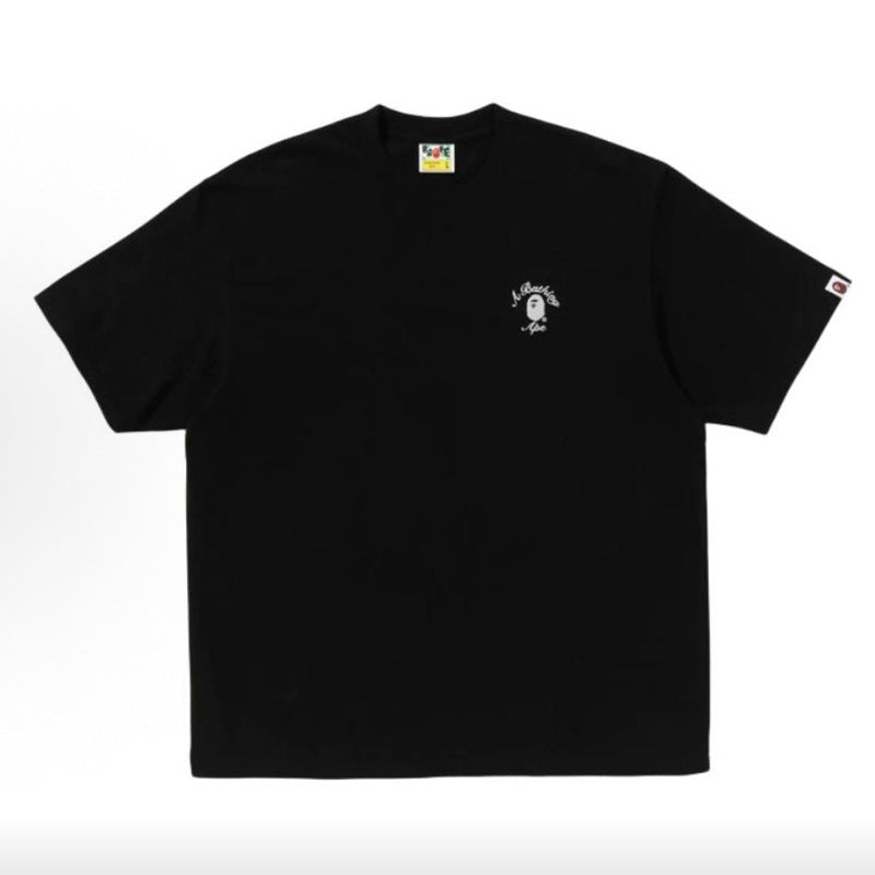 BAPE Ape Head Cartoon Print Loose Unisex Short Sleeve T-Shirt
