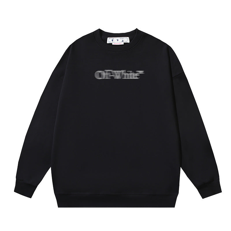 Off-White Multi Graphic Arrow Logo Unisex Crew Neck Sweatshirt