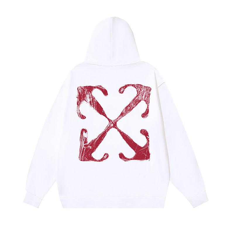 OFF-WHITE Caravaggio Angel Hoodie Heavyweight Streetwear Unisex