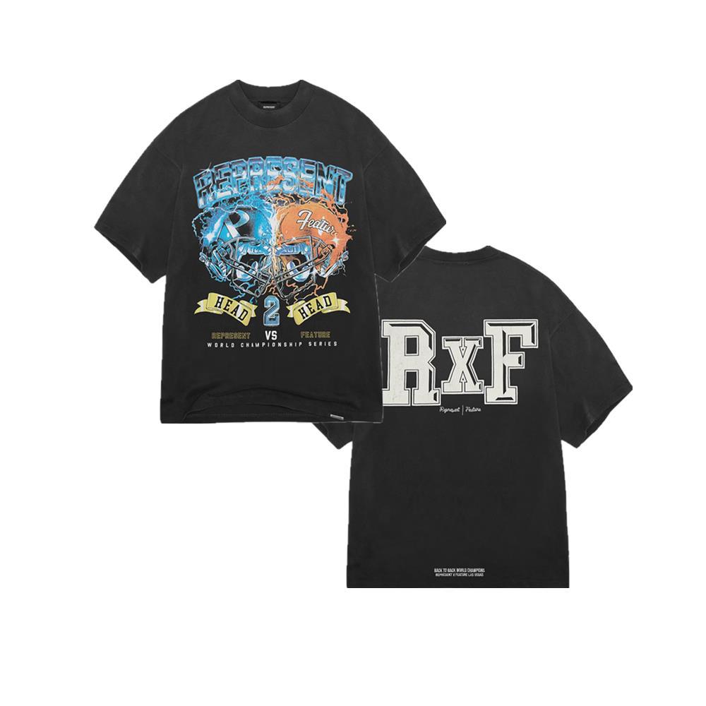 Represent Vintage Washed Graphic Short Sleeve Tee Streetwear Unisex