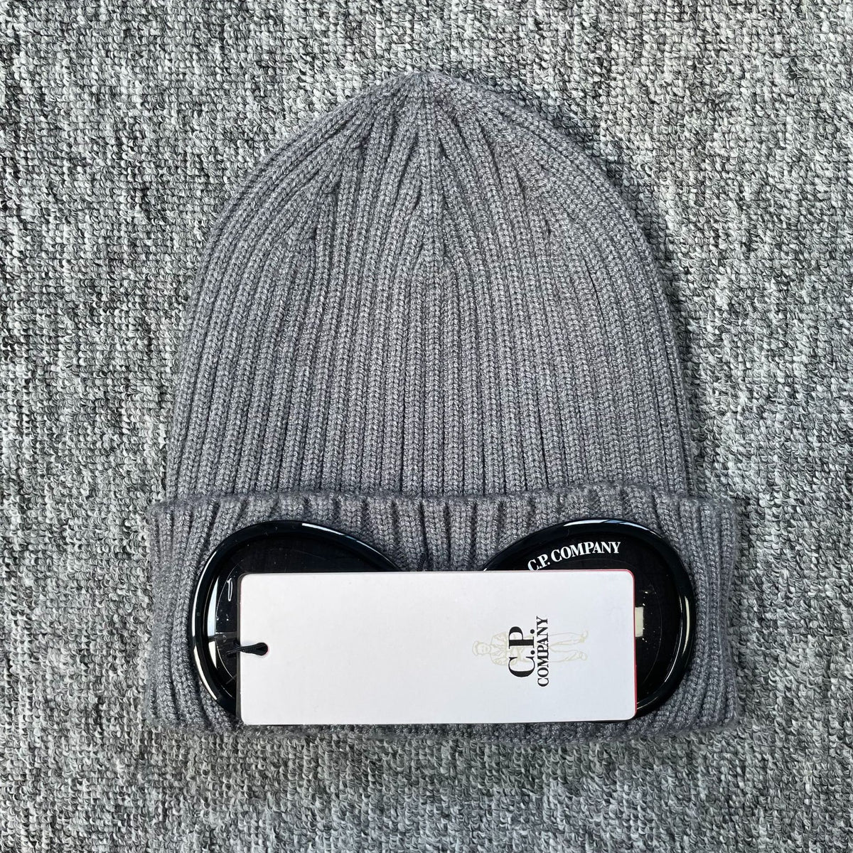 C.P. Company Extrafine Merino Wool Goggle Balaclava & Lens Beanie