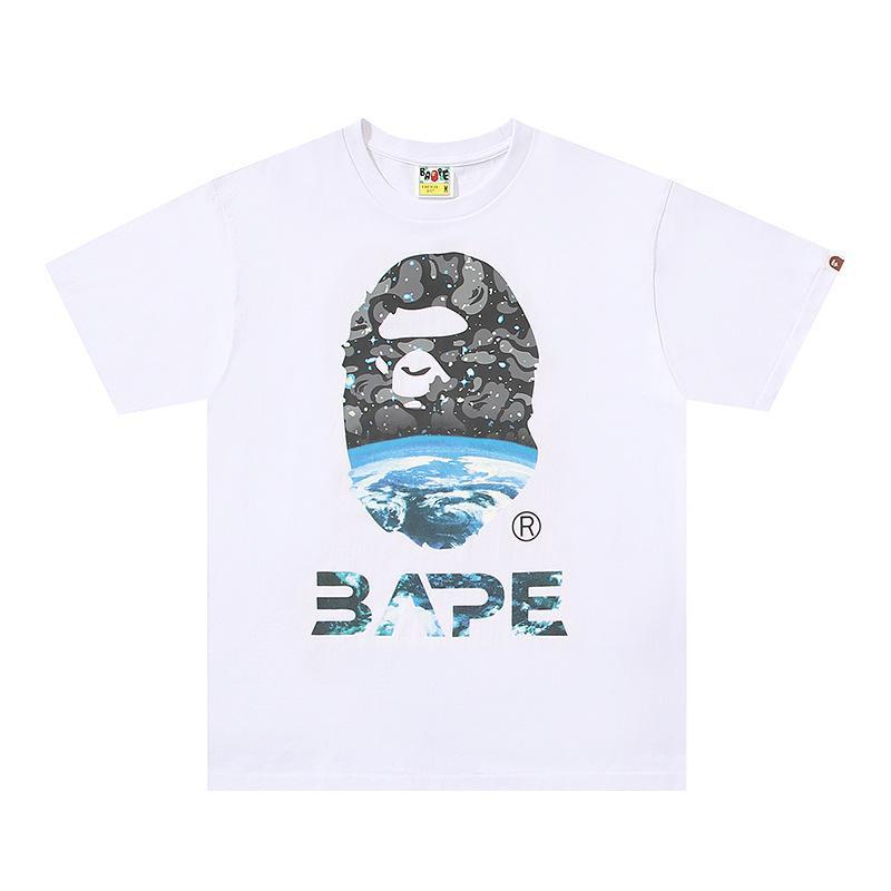 Bape Camo Ape Head Print Graphic Short Sleeve Tee Streetwear Unisex
