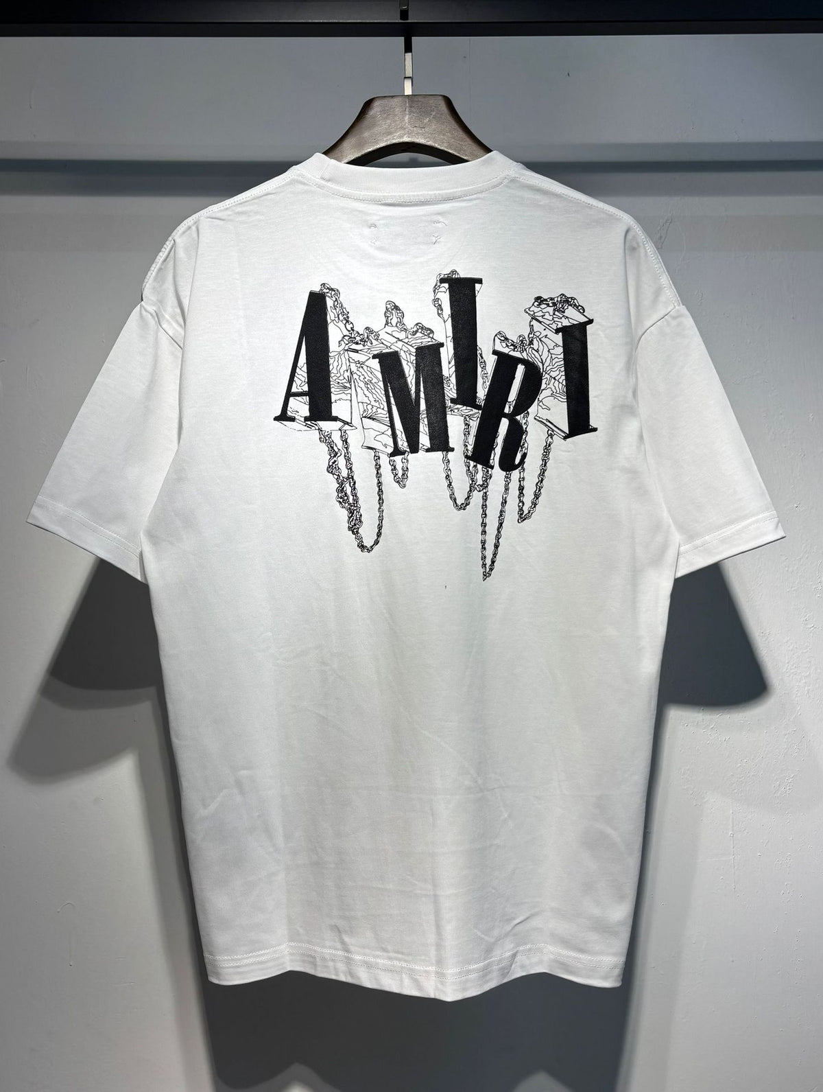 Amiri Multi‑Vintage Graphic Oversized Short Sleeve Tee Multi‑Style
