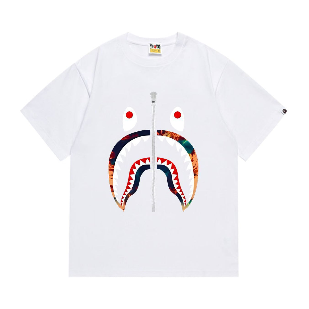 BAPE Ape Head Graphic Print Loose Unisex Streetwear T-Shirt