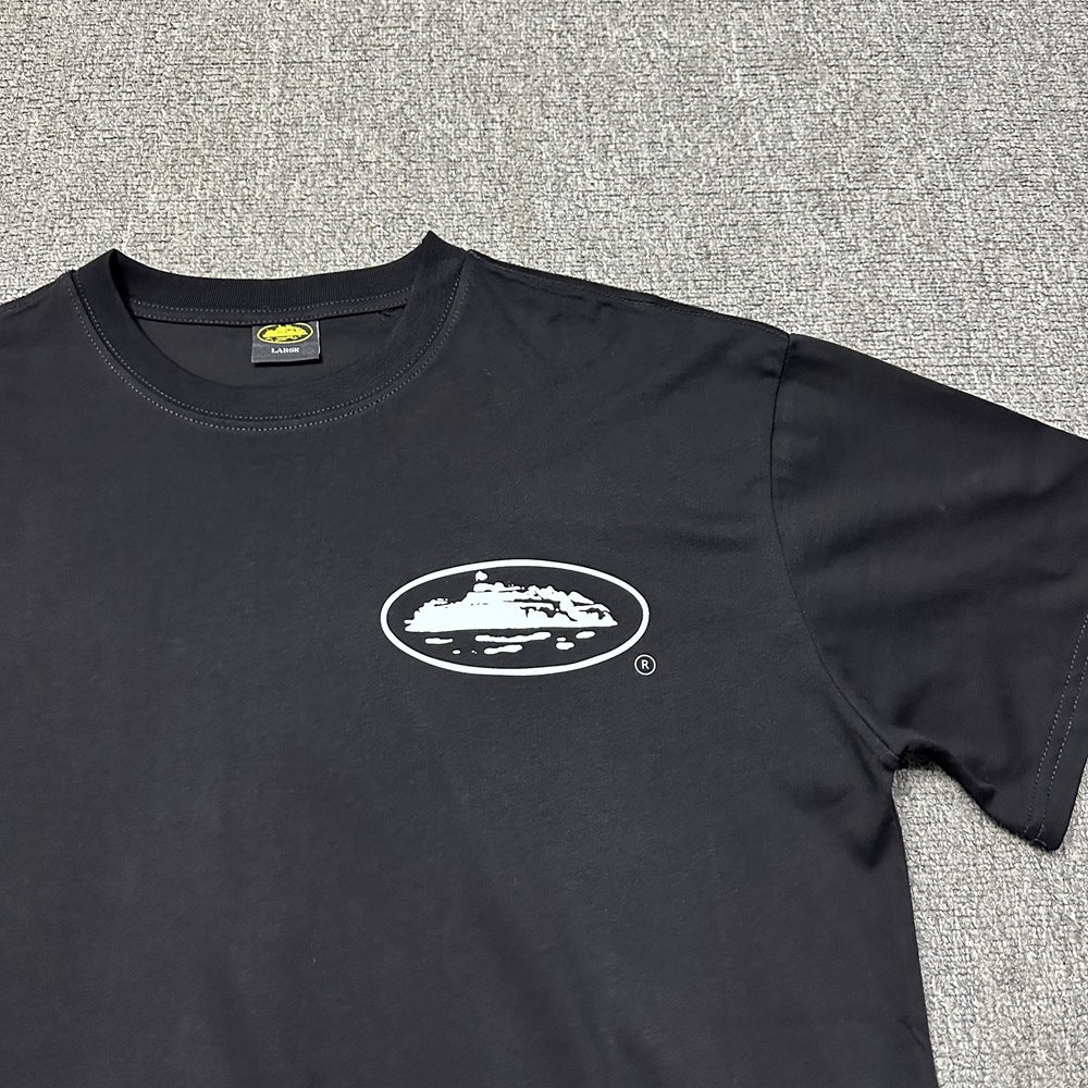 2026 New Corteiz Graphic Print Tee Loose Casual Streetwear T-Shirt