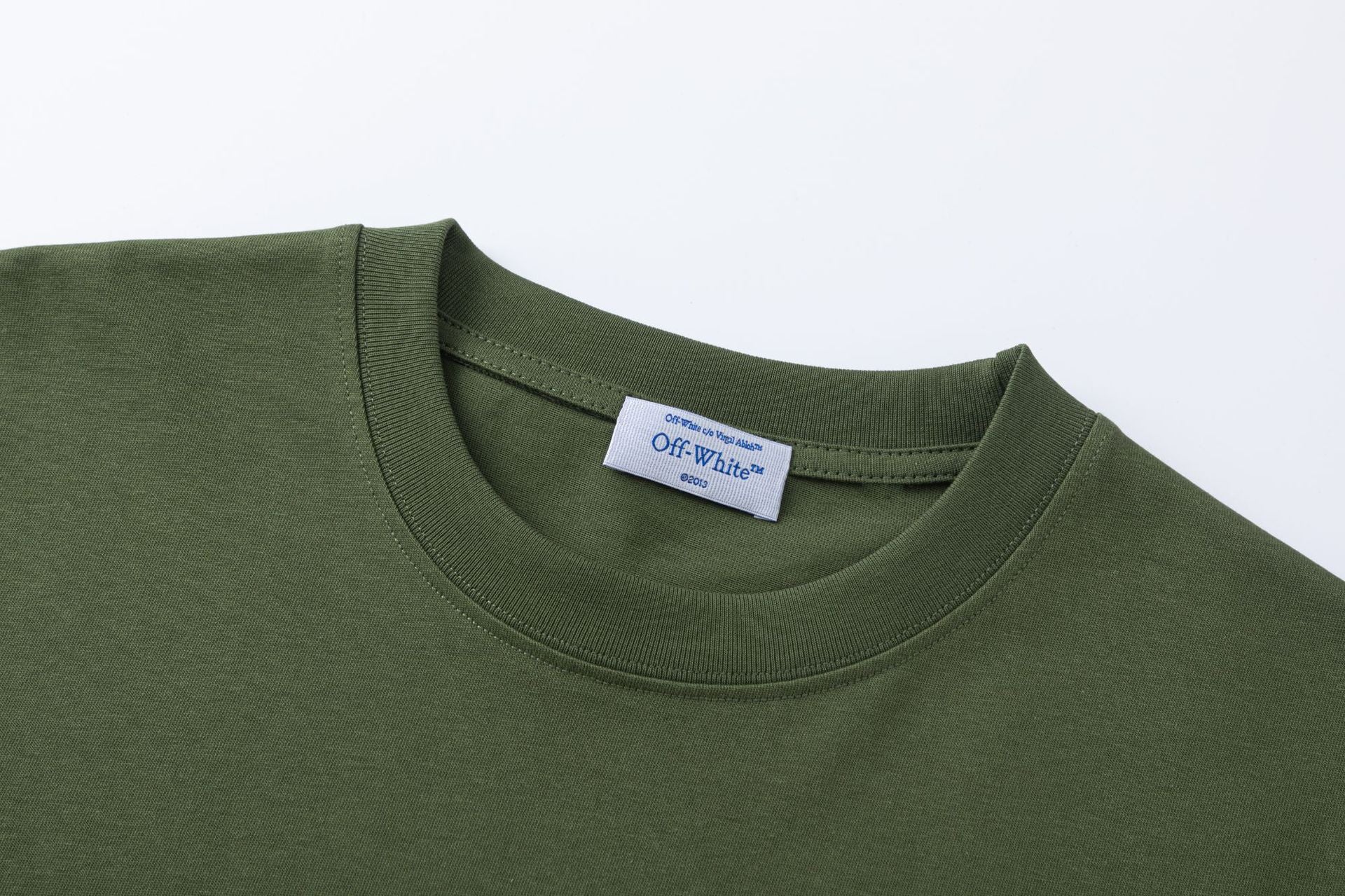 Off-White Big Letter Print Crew Neck Short Sleeve T Shirt Unisex
