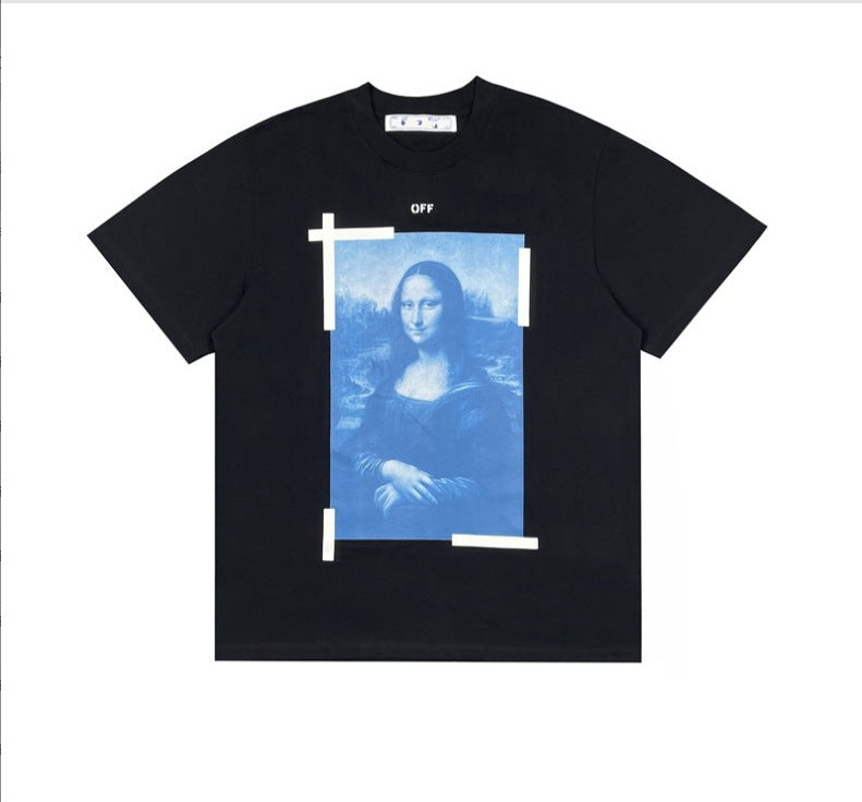 Off-White Arrow Graphic Print Short Sleeve Tee Streetwear Unisex