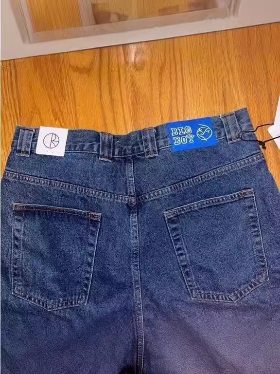 Polar Skate Co Y2K Baggy Denim Jort Skateboard Shorts