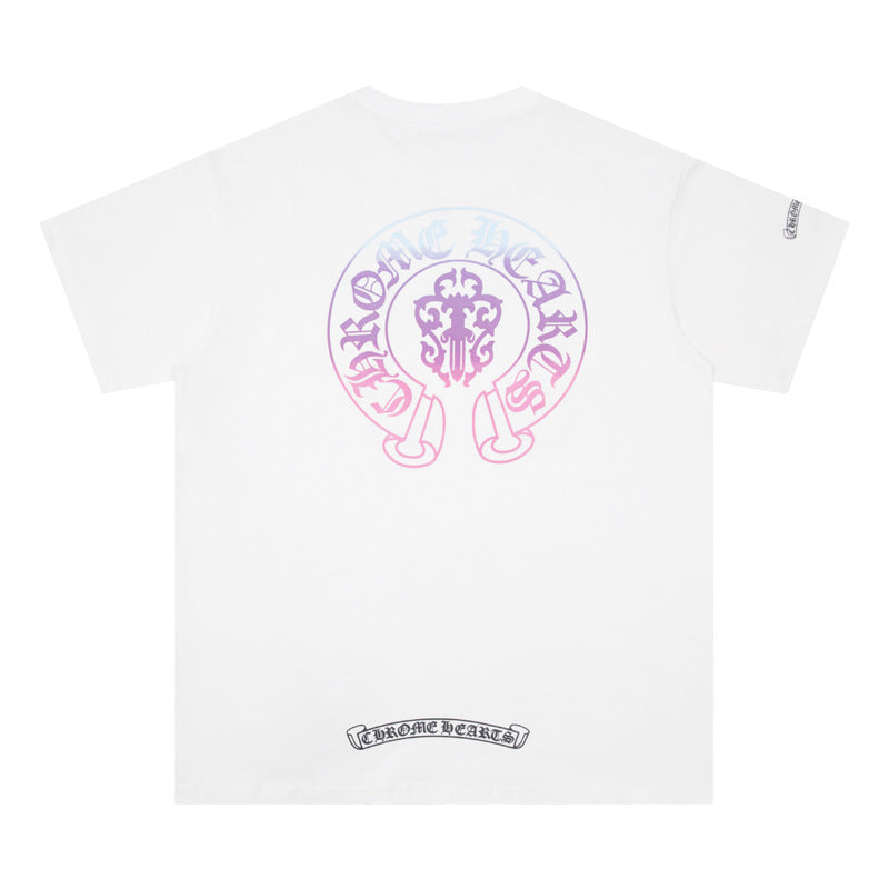 Chrome Hearts Multi‑Cross Graphic Oversized Tee Streetwear Unisex