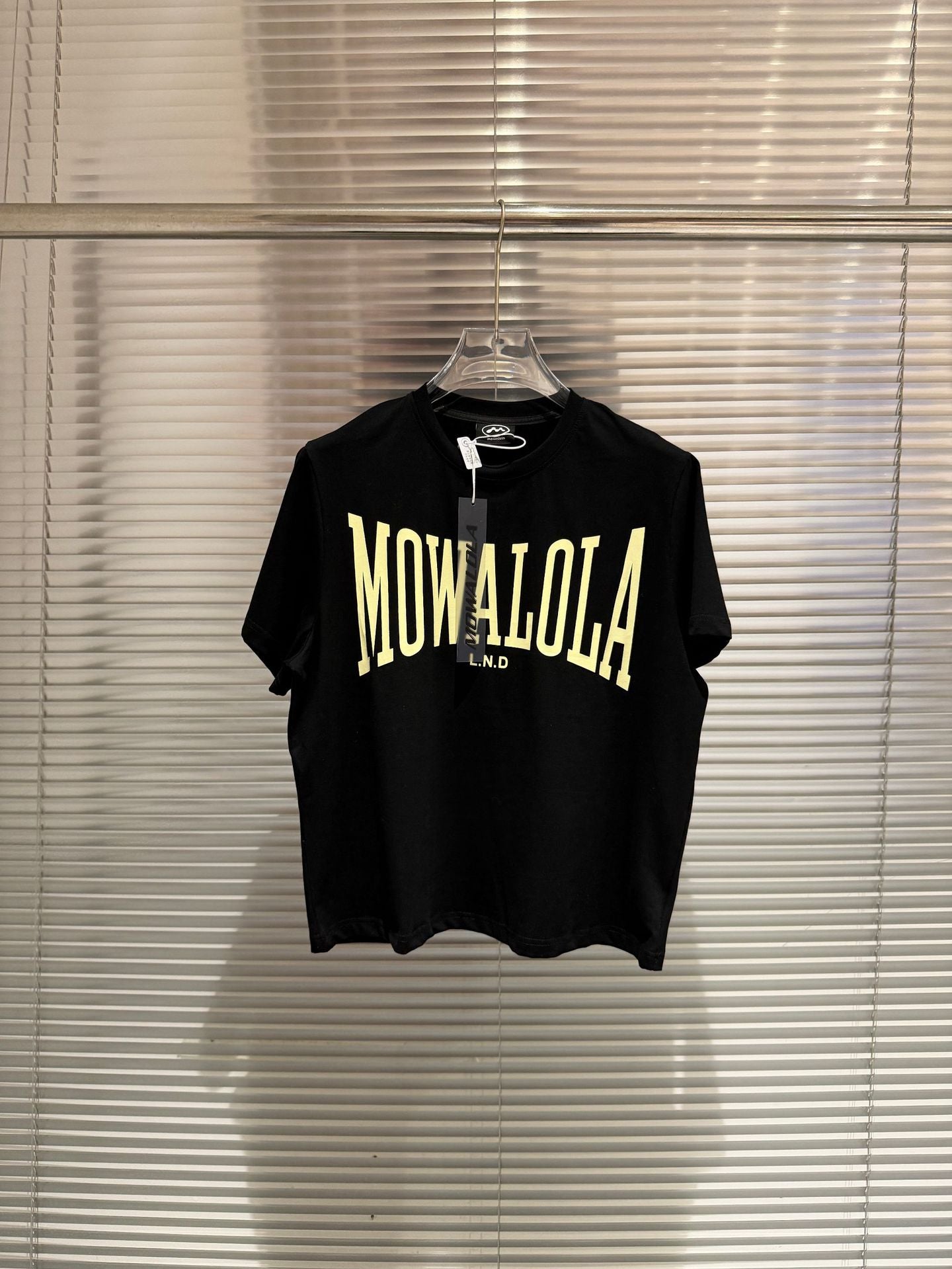 Vintage Arch Letter Streetwear Print Crew Neck Short Sleeve T Shirt