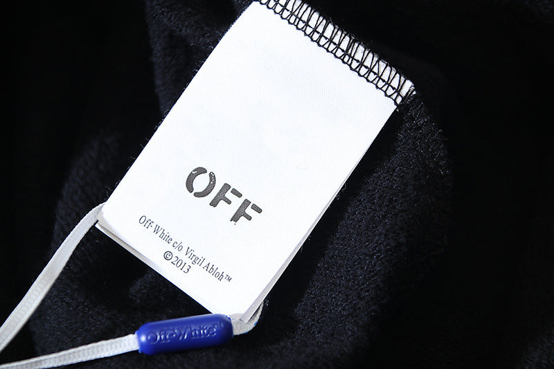 Off White Virgin Mary Graphic Relax Fit Casual Shorts Unisex