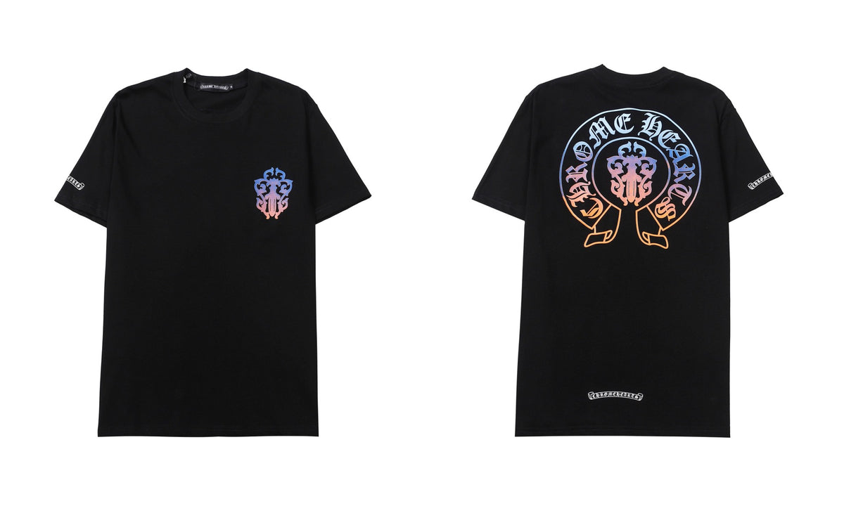 Chrome Hearts Cross Letter Graphic Short Sleeve Tee Streetwear Unisex